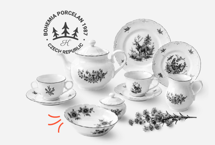 Bohemia Porcelán - tradiční český porcelán